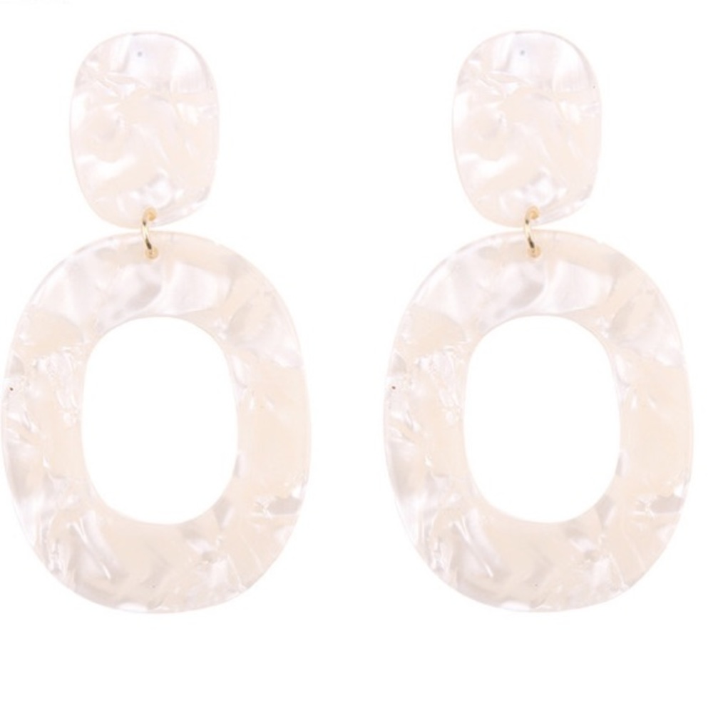 Acrylic Drop Earrings